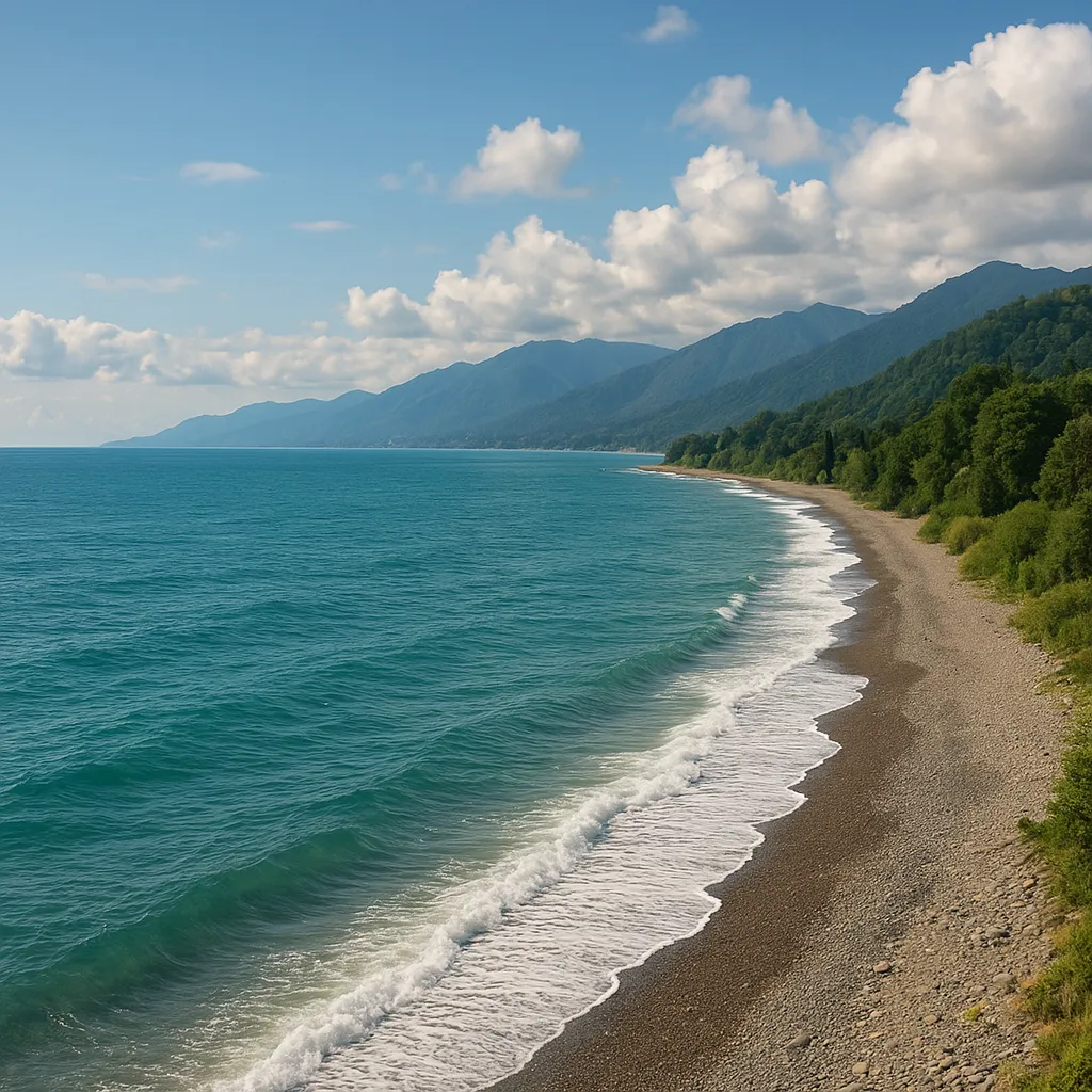Morze Czarne u wybrzeży Gruzji – Gruzja