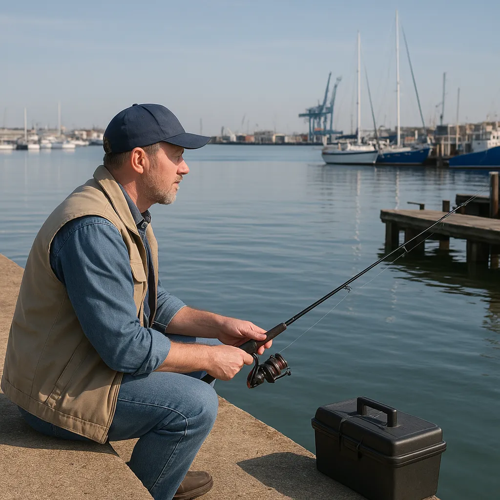 Jak łowić w porcie i przy pomostach