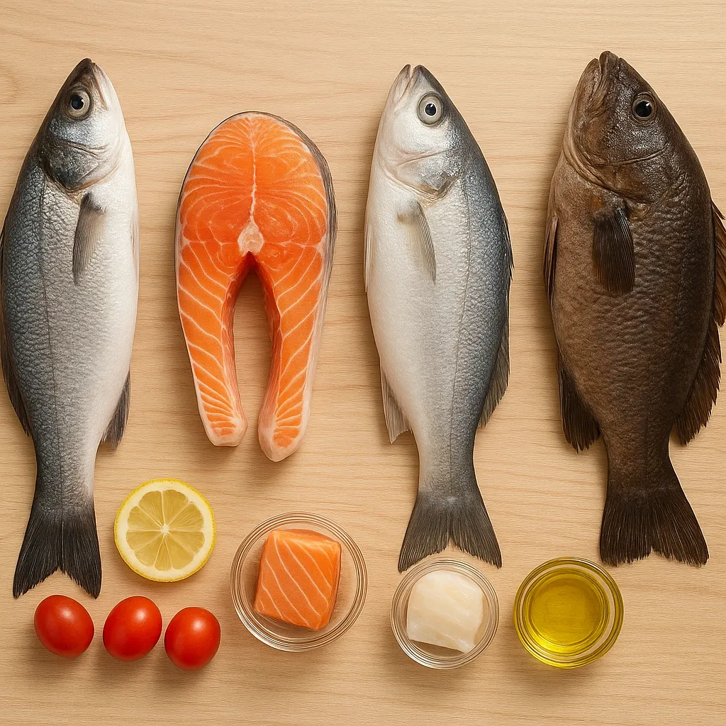 Jakie są różnice w wartościach odżywczych między gatunkami ryb