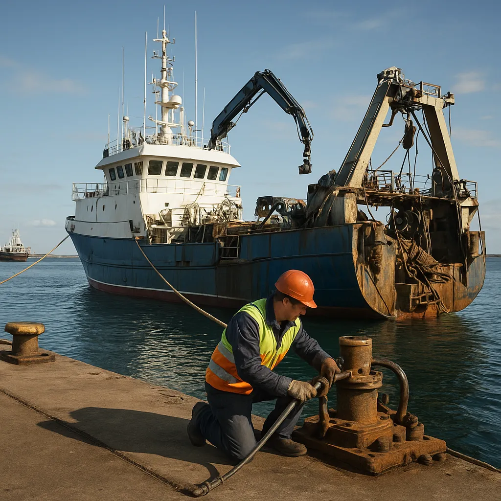 Modernizacja systemów cumowniczych i kotwicznych
