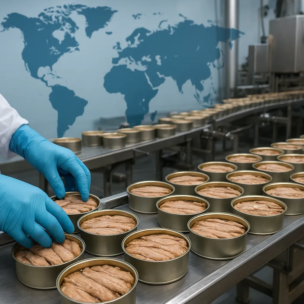 Największe światowe rynki importu konserw rybnych