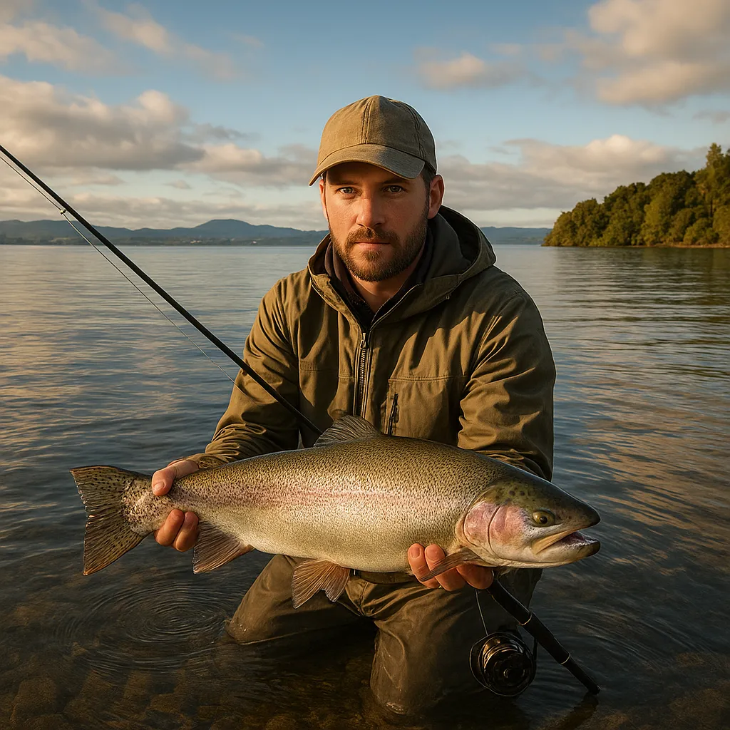 Lake Rotorua – pstrągowe eldorado