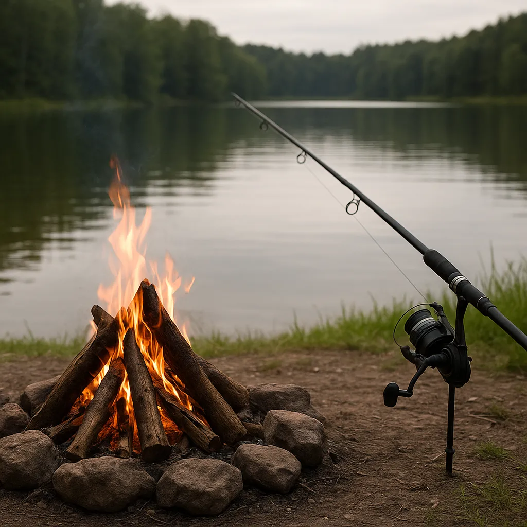 Czy można rozpalać ognisko podczas zasiadki