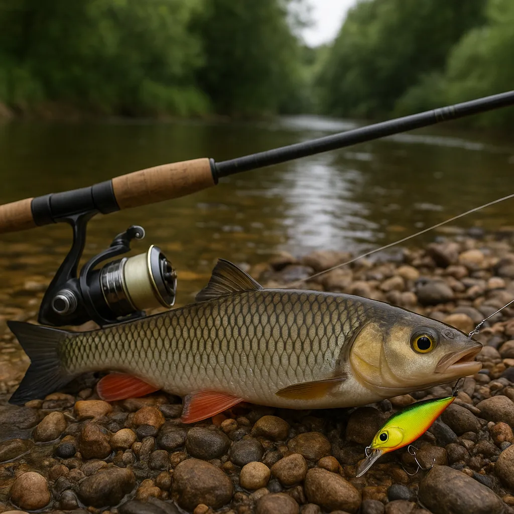 Rzeka Supraśl – klenie na małe woblery