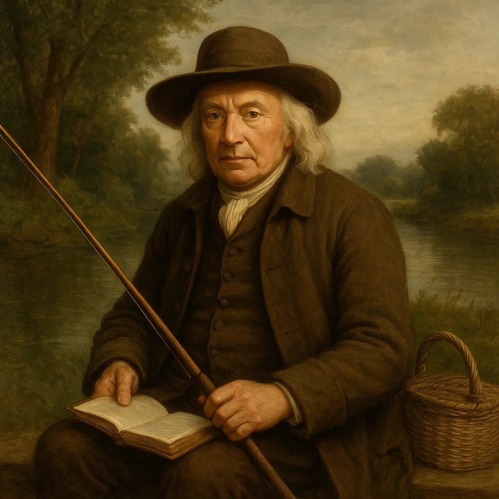 Izaak Walton – Anglia – autor „The Compleat Angler”, klasyki literatury wędkarskiej