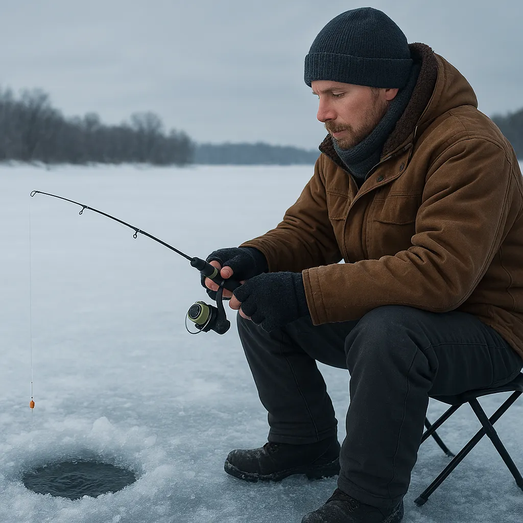 Jak łowić w mroźne dni bez zamarzania przelotek