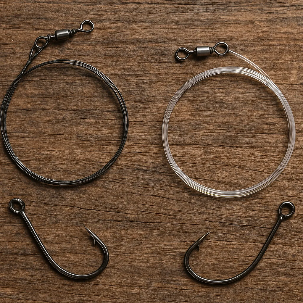 Przypony stalowe czy fluorocarbon