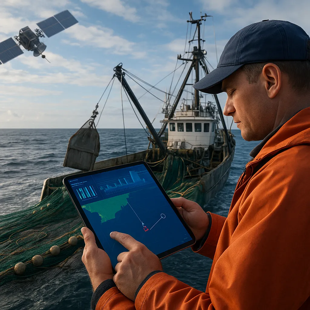 Nadzór satelitarny VMS i AIS w kontroli połowów