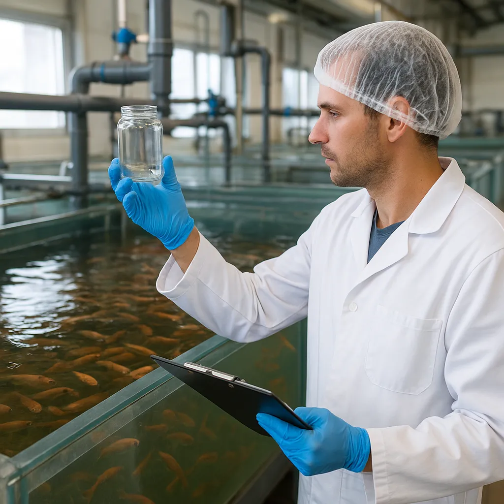 Kontrola szkła i plastiku twardego w zakładach rybnych