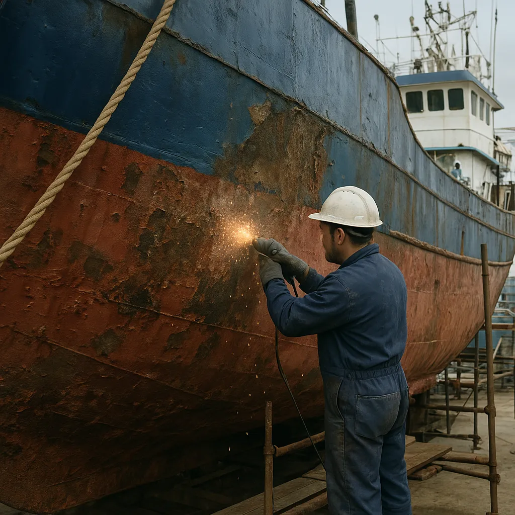 Wymiana poszycia kadłuba – kiedy to konieczne