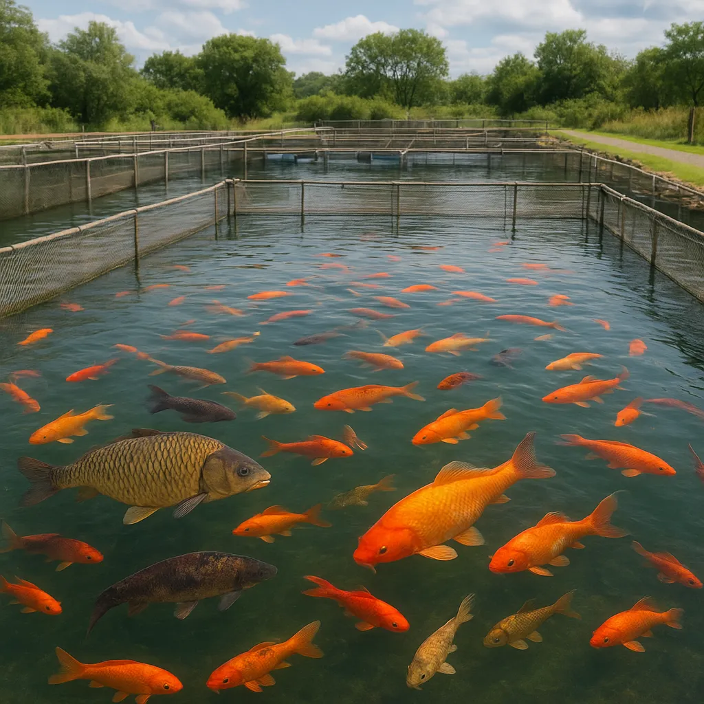 Hodowla karasia pospolitego i ozdobnego