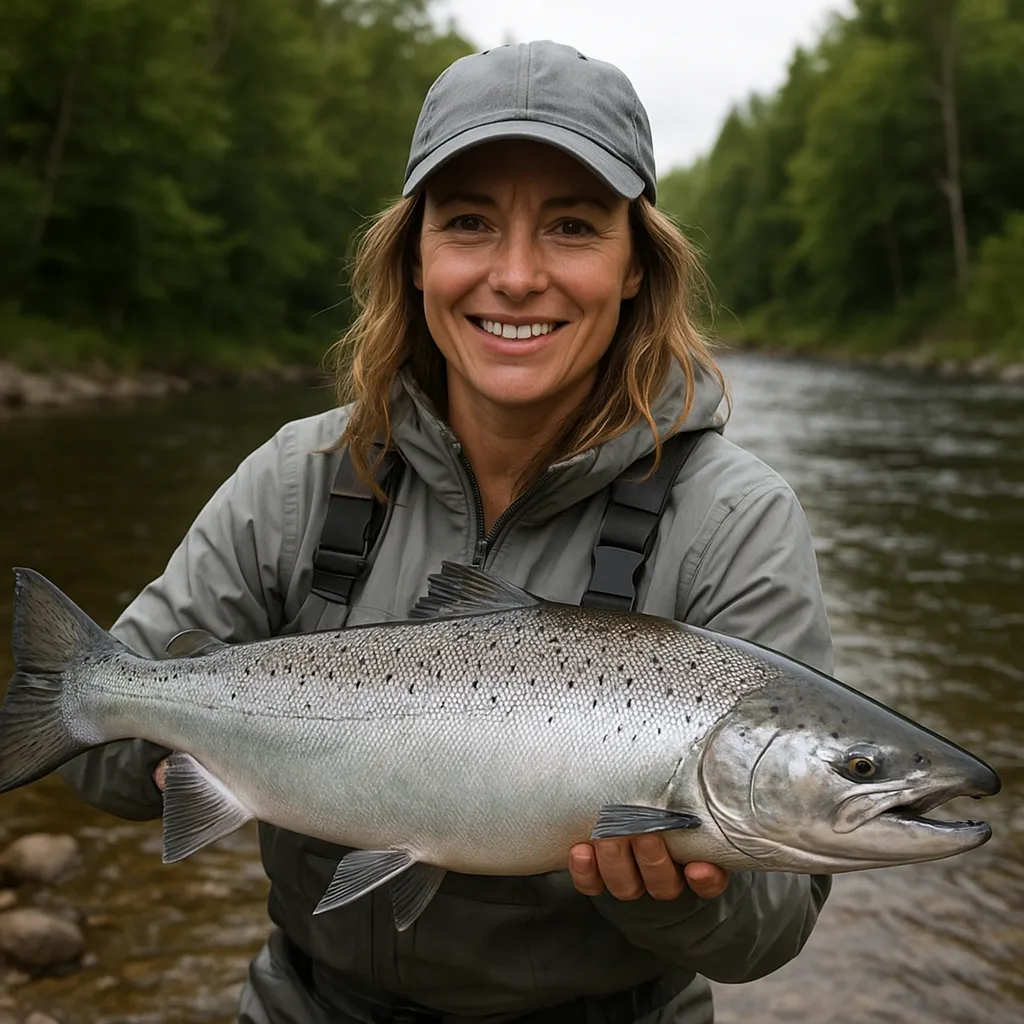 April Vokey – Kanada – promotorka wędkarstwa muchowego i ochrony łososia