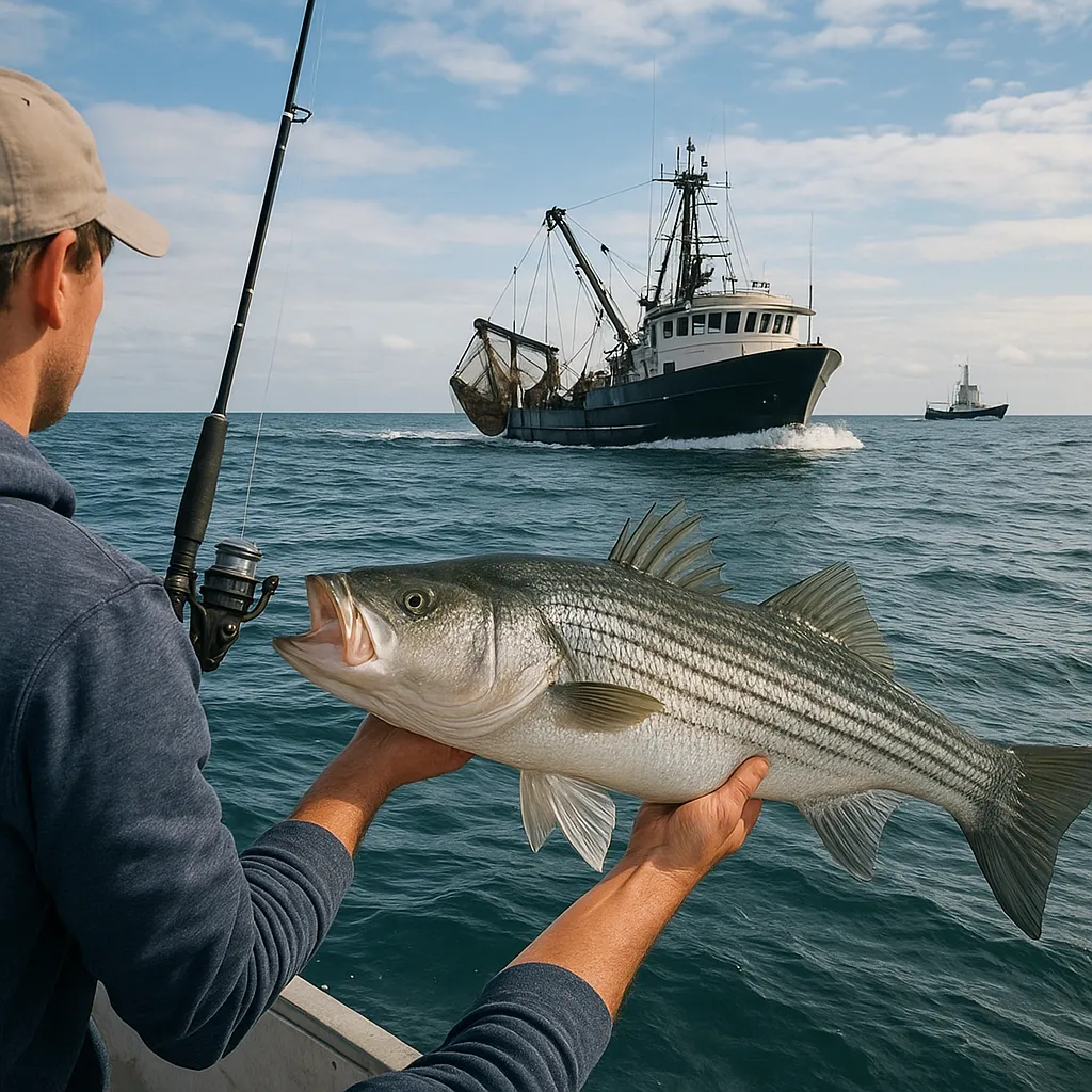 Połów labraksa – presja rybołówstwa rekreacyjnego i komercyjnego