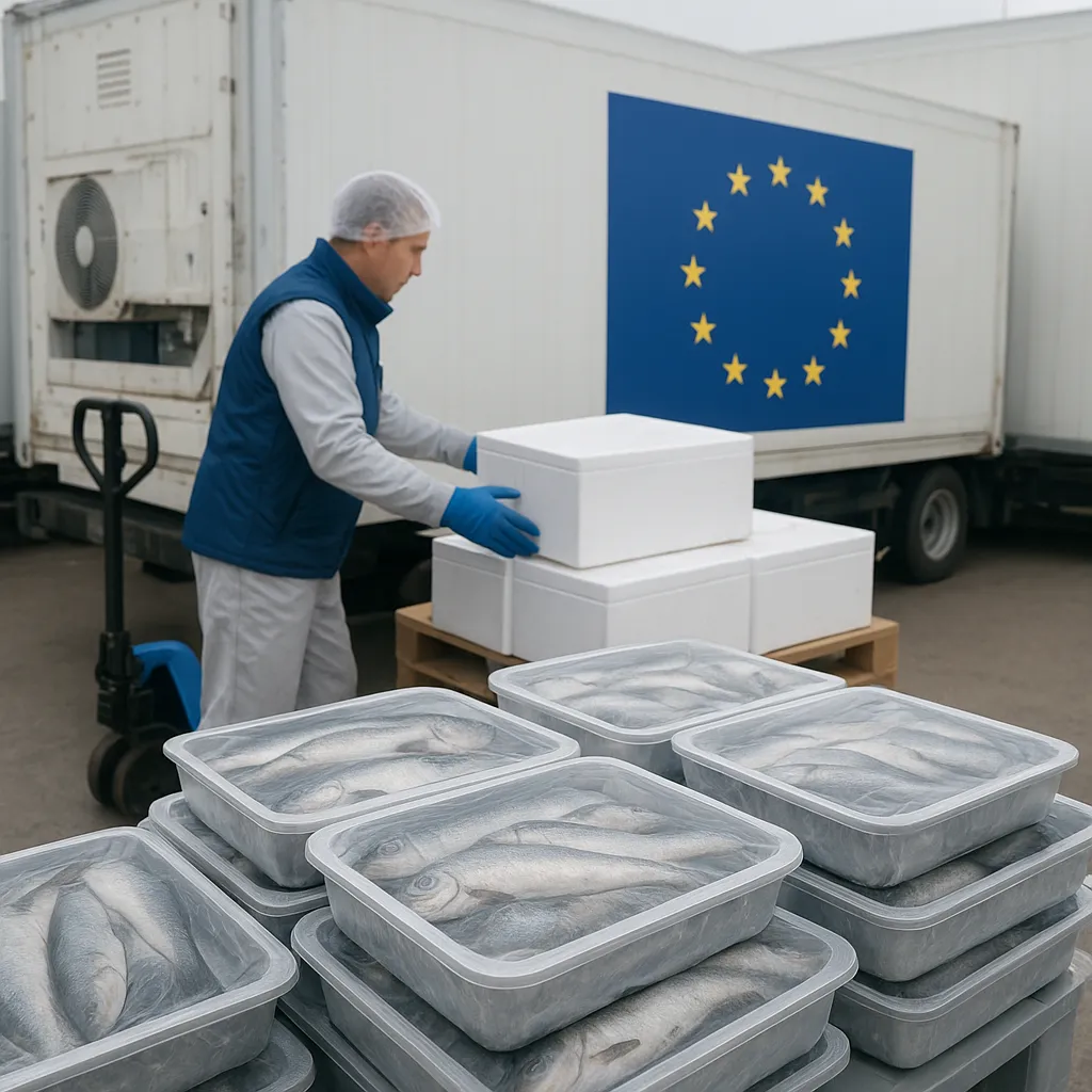 Logistyka chłodnicza eksportu ryb do krajów UE