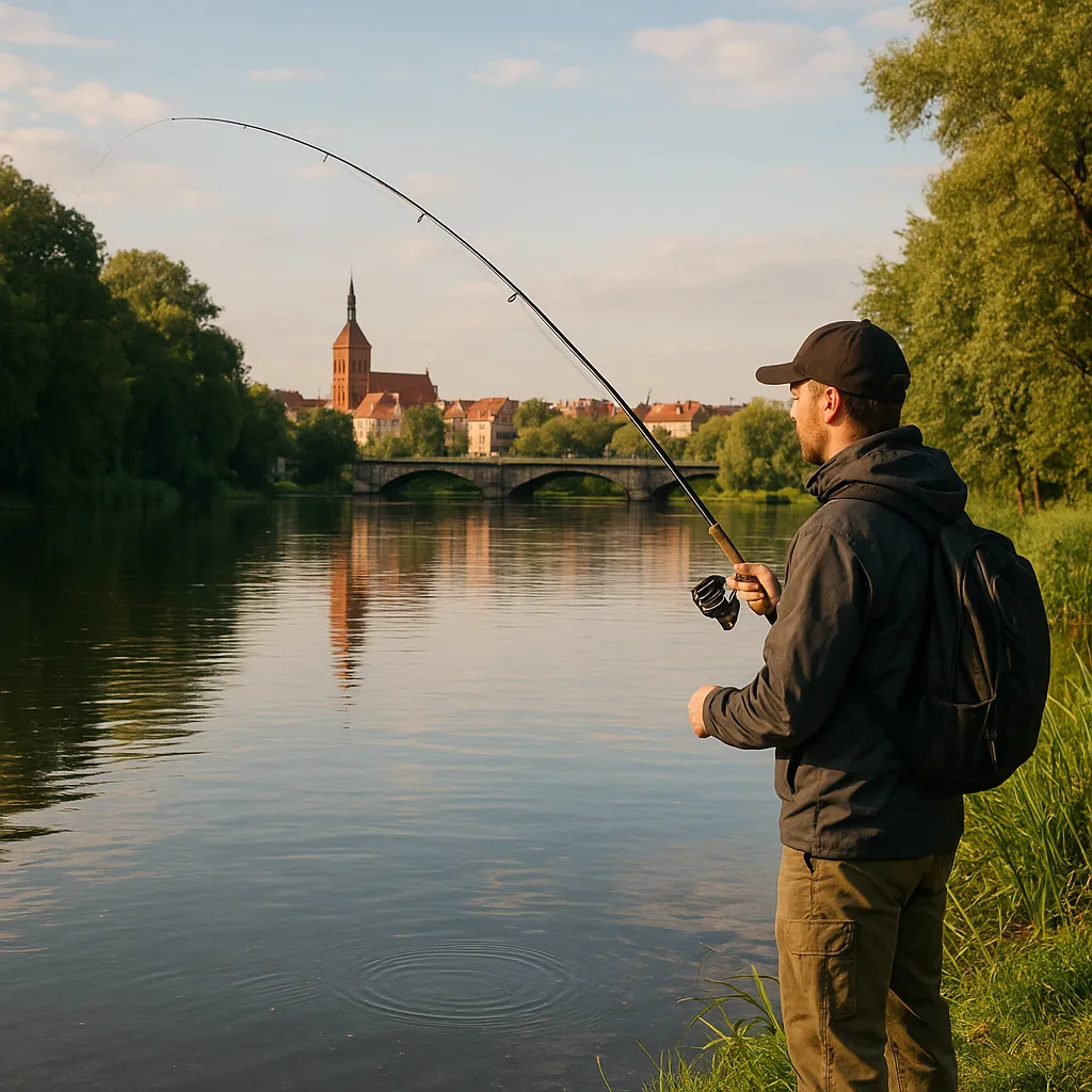 Rzeka Łyna – miejski spinning w Olsztynie