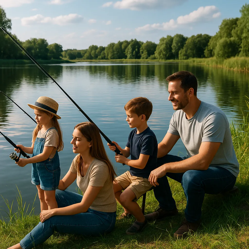 Zalew Czapielówka – rodzinne łowienie