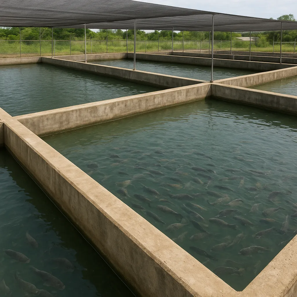 Hodowla w basenach betonowych – wady i zalety