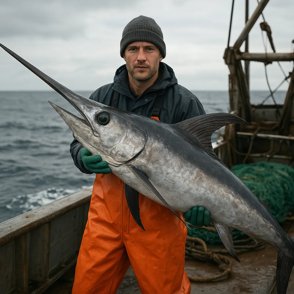Połów miecznika – sezonowość i kontrola kwot