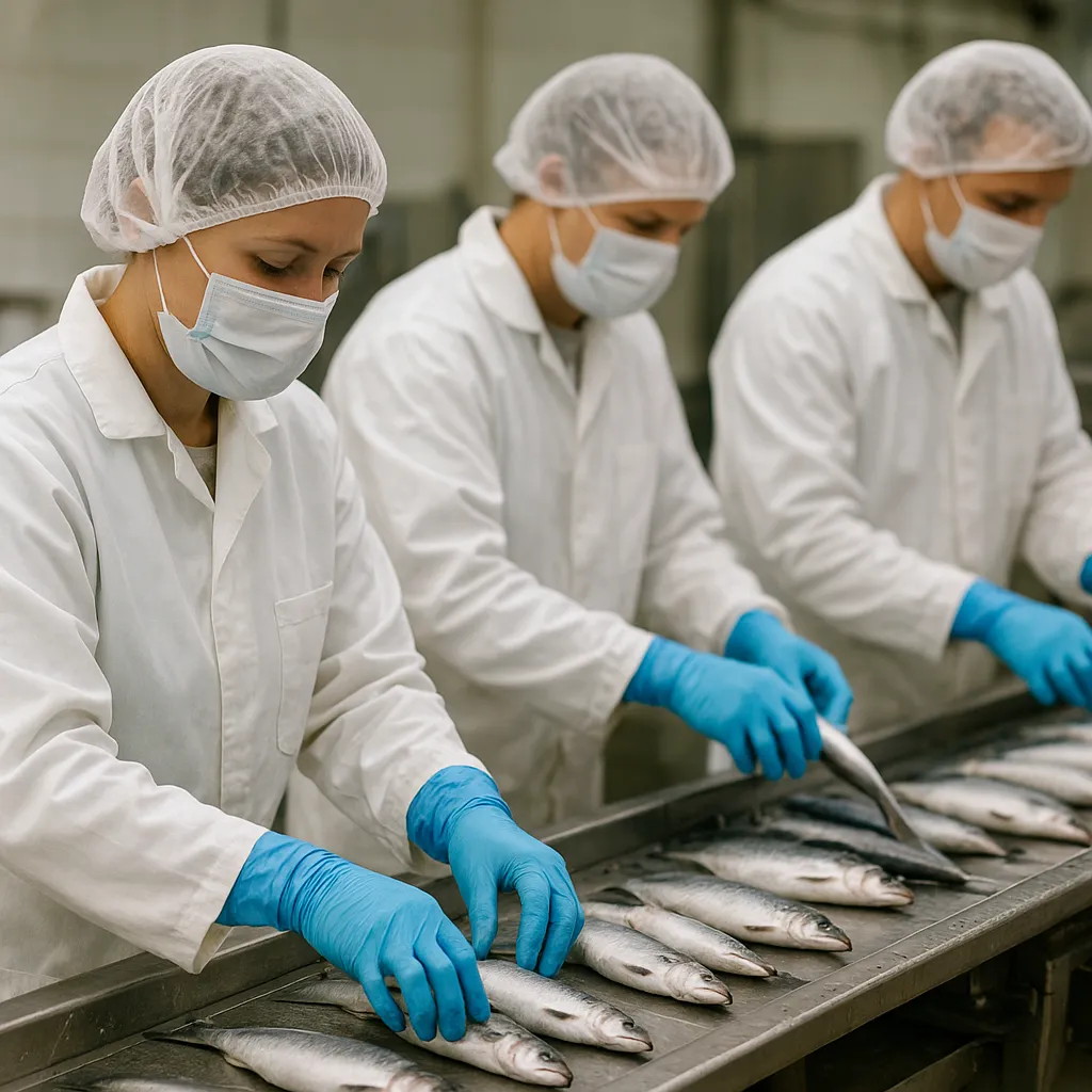 Higiena personelu w zakładzie przetwórstwa rybnego – najczęstsze błędy