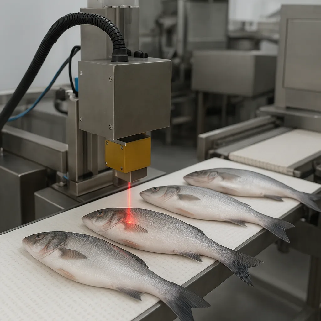 Technologie laserowe w cięciu i znakowaniu produktów rybnych