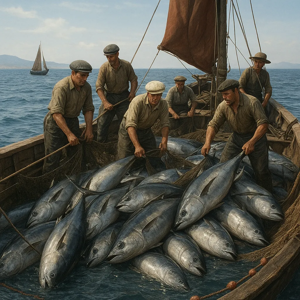 Historia połowów tuńczyka na Morzu Śródziemnym