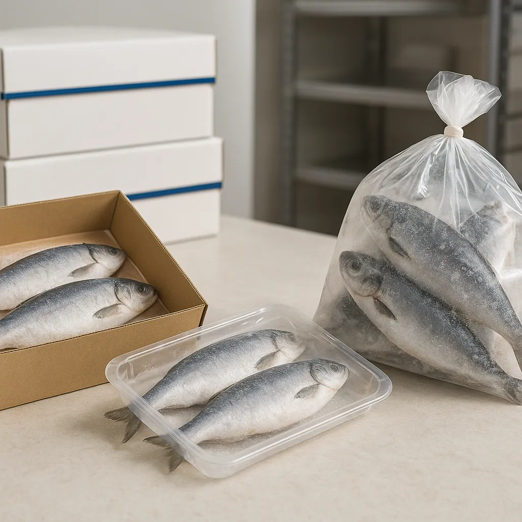 Opakowania do ryb mrożonych – karton, folia czy worek PE