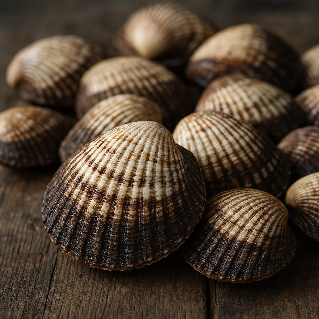 Małż arkowy japoński – Scapharca broughtonii