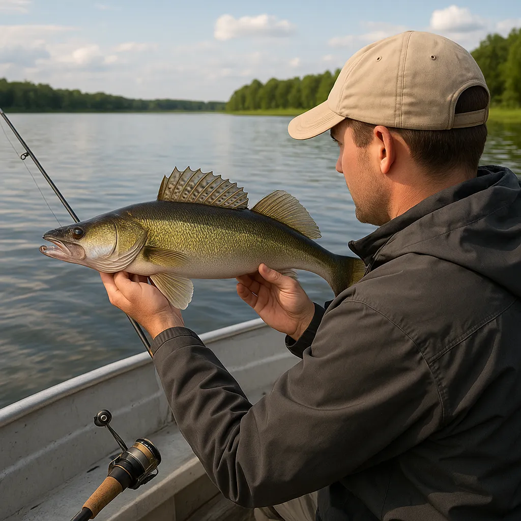 Jak łowić sandacza z łodzi