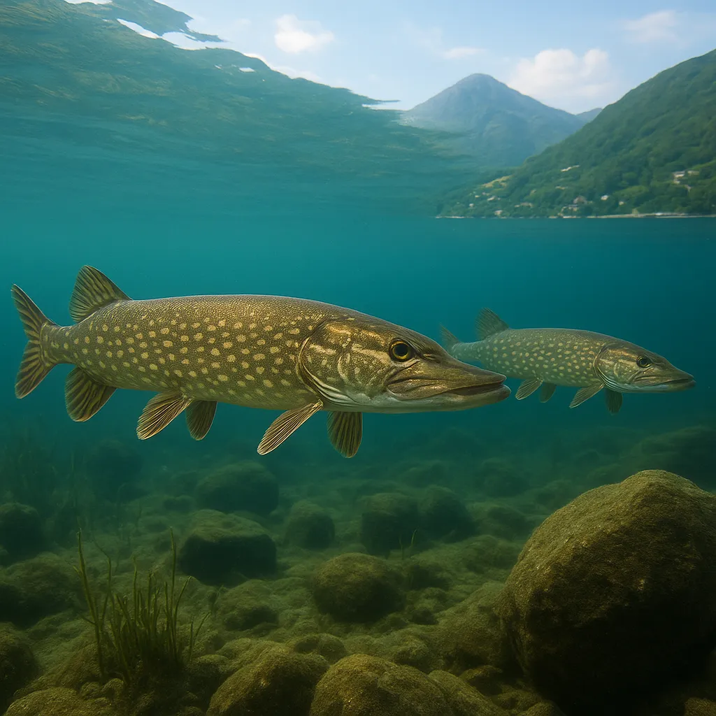Lake Como – głębinowe szczupaki