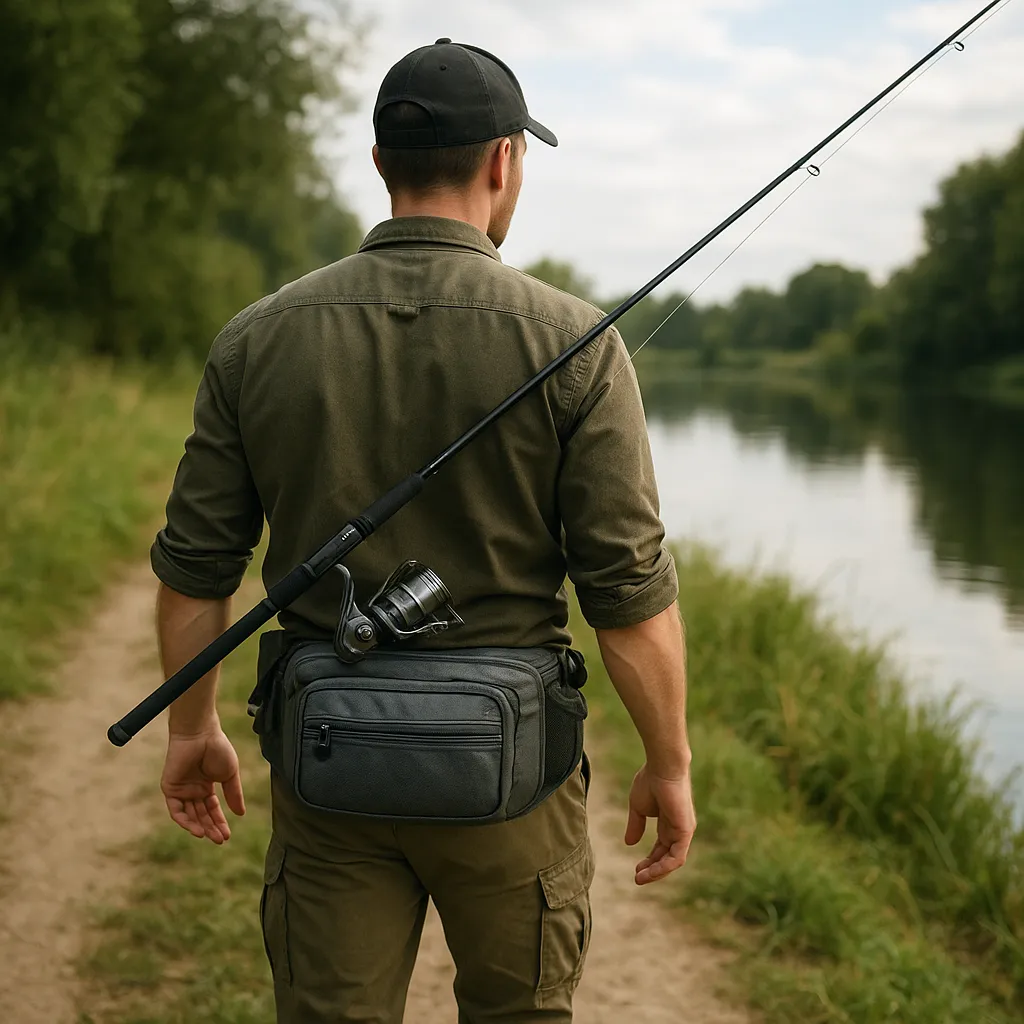 Test torb biodrowych dla spinningisty – wygoda w marszu