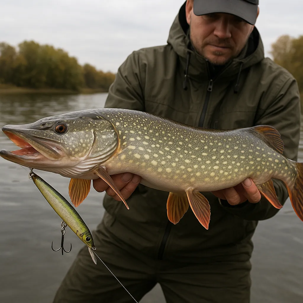 Rekordowy szczupak złowiony na jerkbaity – historia spektakularnego brania