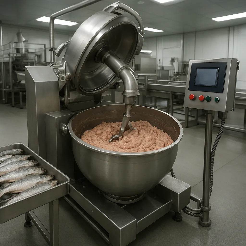 Nowoczesne mieszalniki próżniowe w produkcji past rybnych