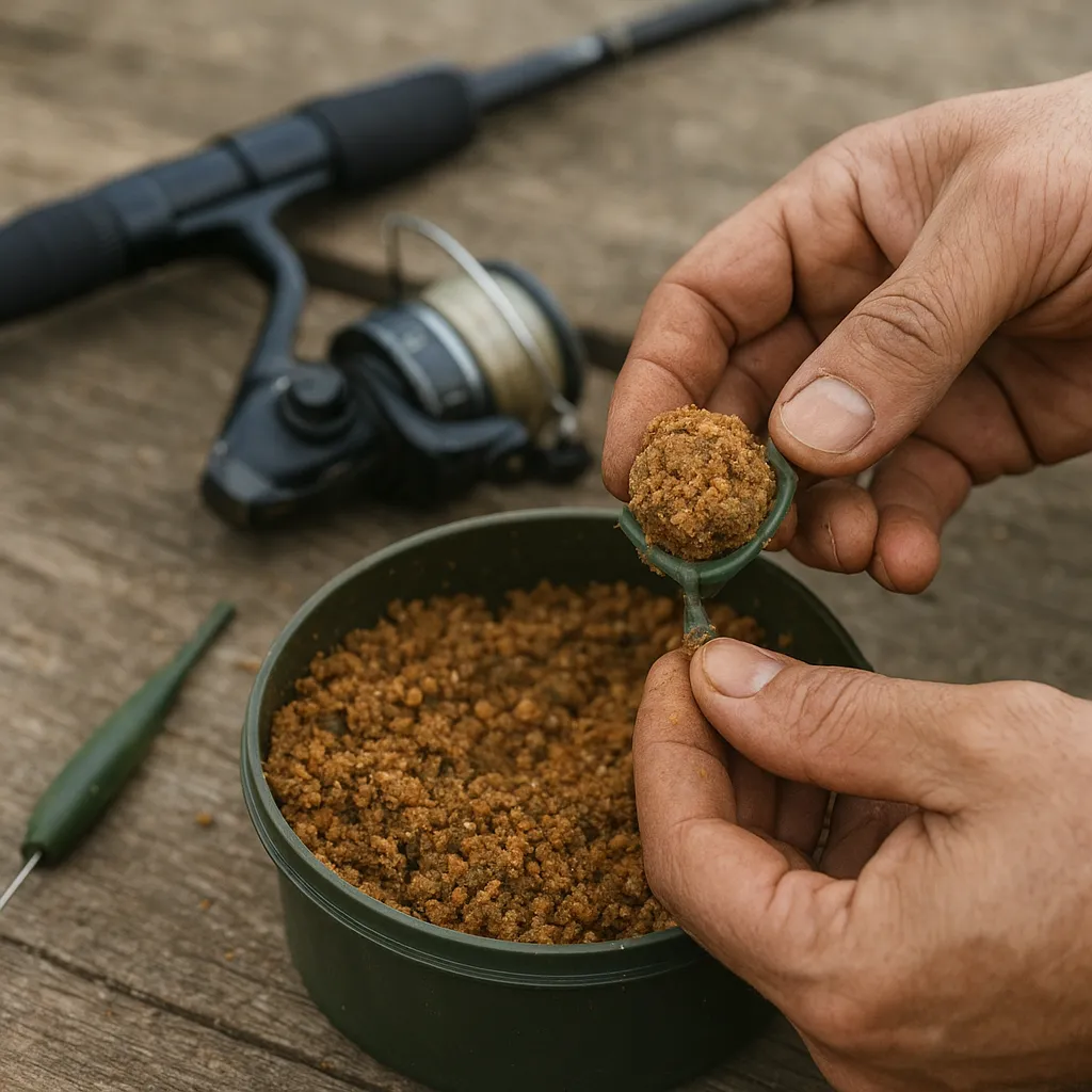 Klejenie zanęty – definicja