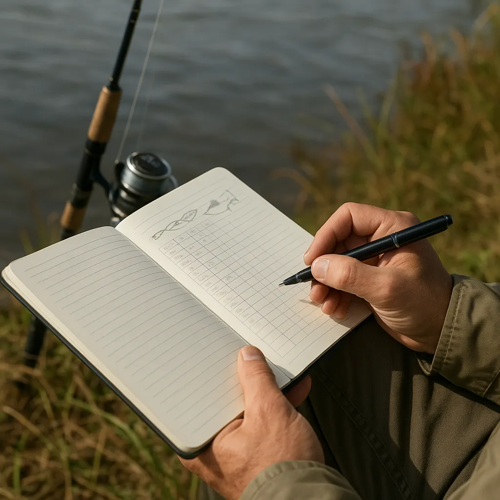 Jak prowadzić notatnik wędkarski przez sezon