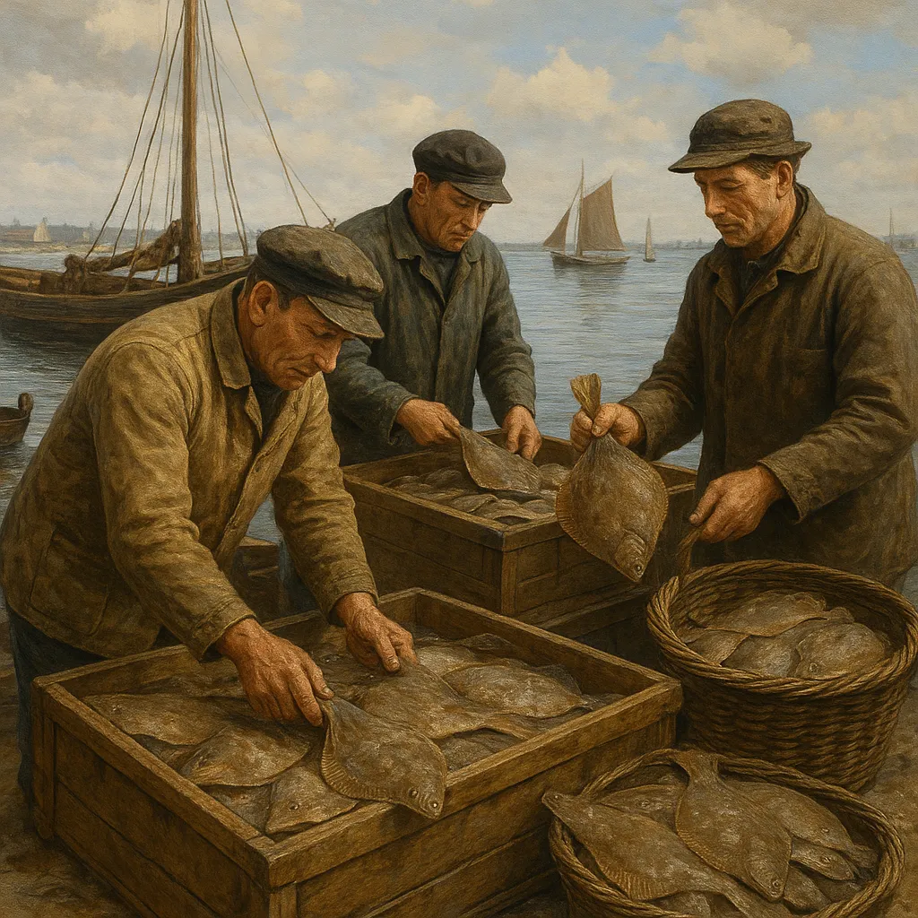 Historia połowów flądry i innych ryb dennych