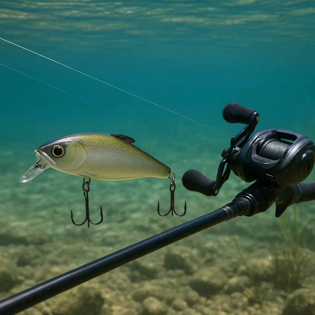 Test przynęt typu glide bait – praca w czystej wodzie