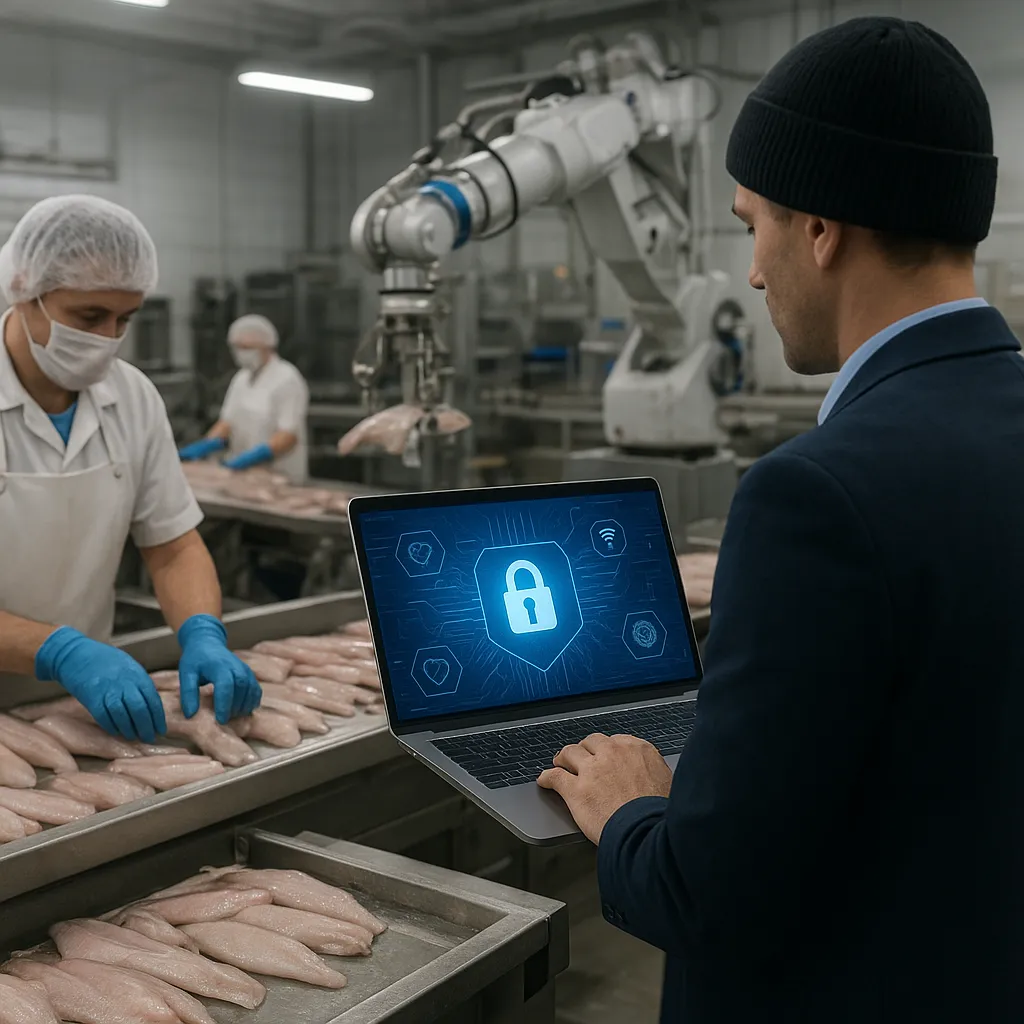 Cyberbezpieczeństwo w zakładach przetwórstwa rybnego