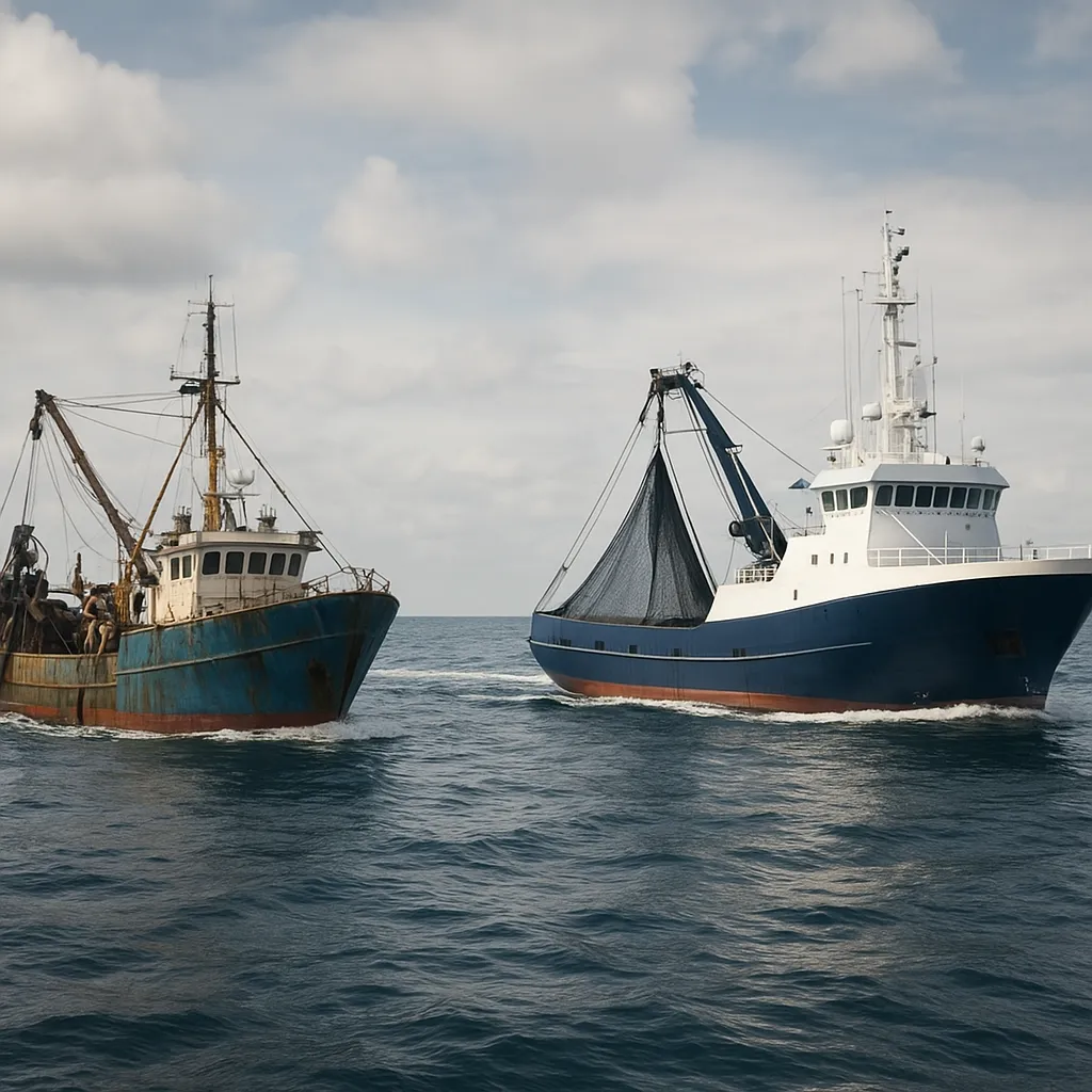 Przebudowa jednostki z połowów dennych na pelagiczne