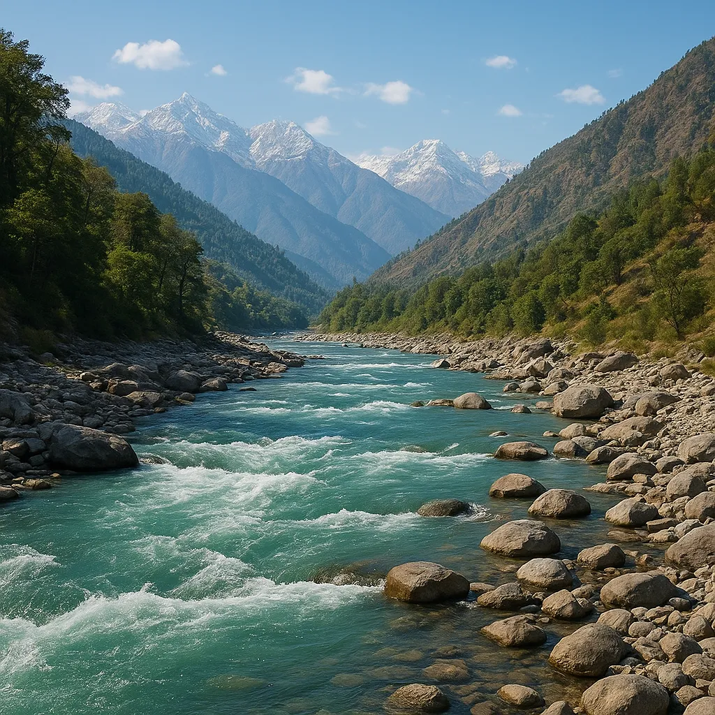 Himalayan Rivers (Beas, Sutlej) – Indie