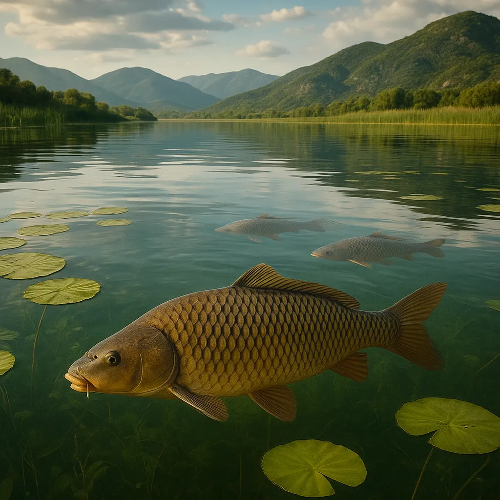 Lake Skadar – dzikie karpie Bałkanów