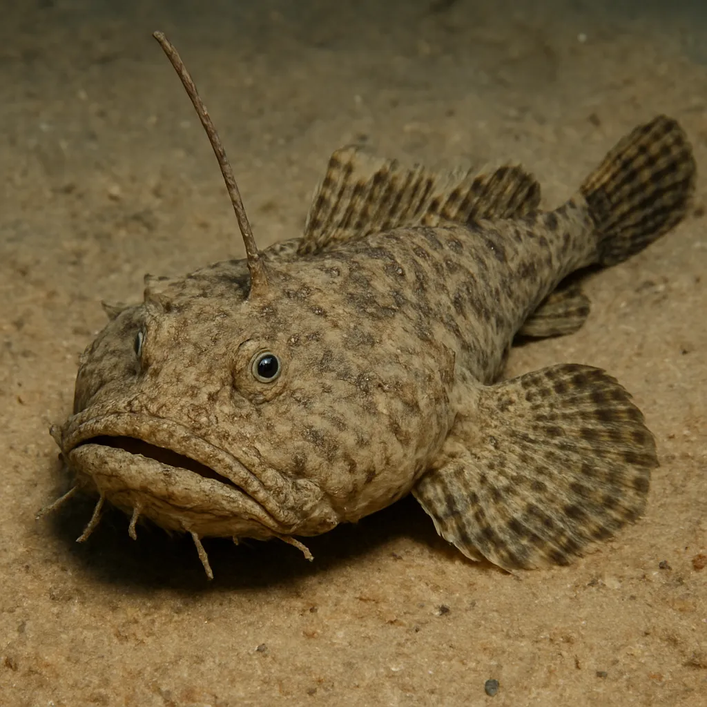 Żabnica indyjska – Lophiodes triradiatus