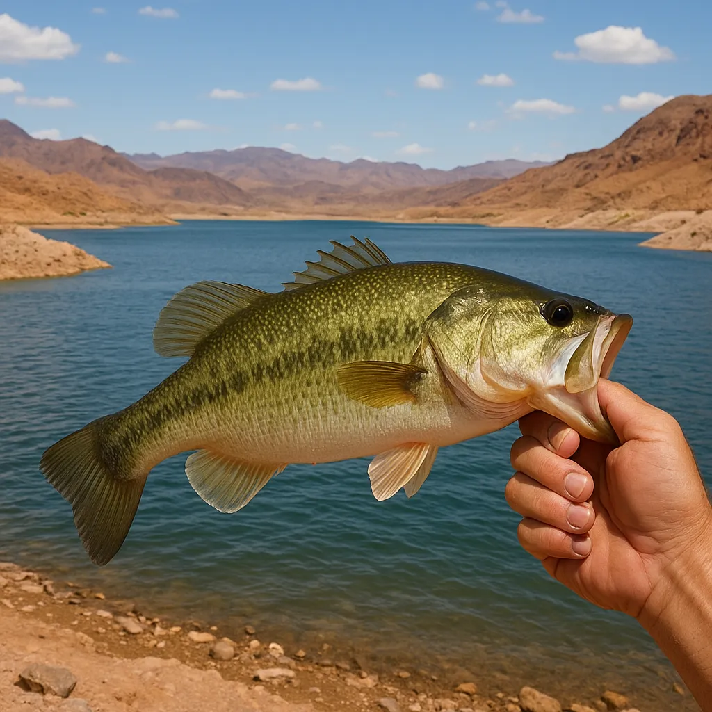 Lake Mead – bass i pustynny klimat