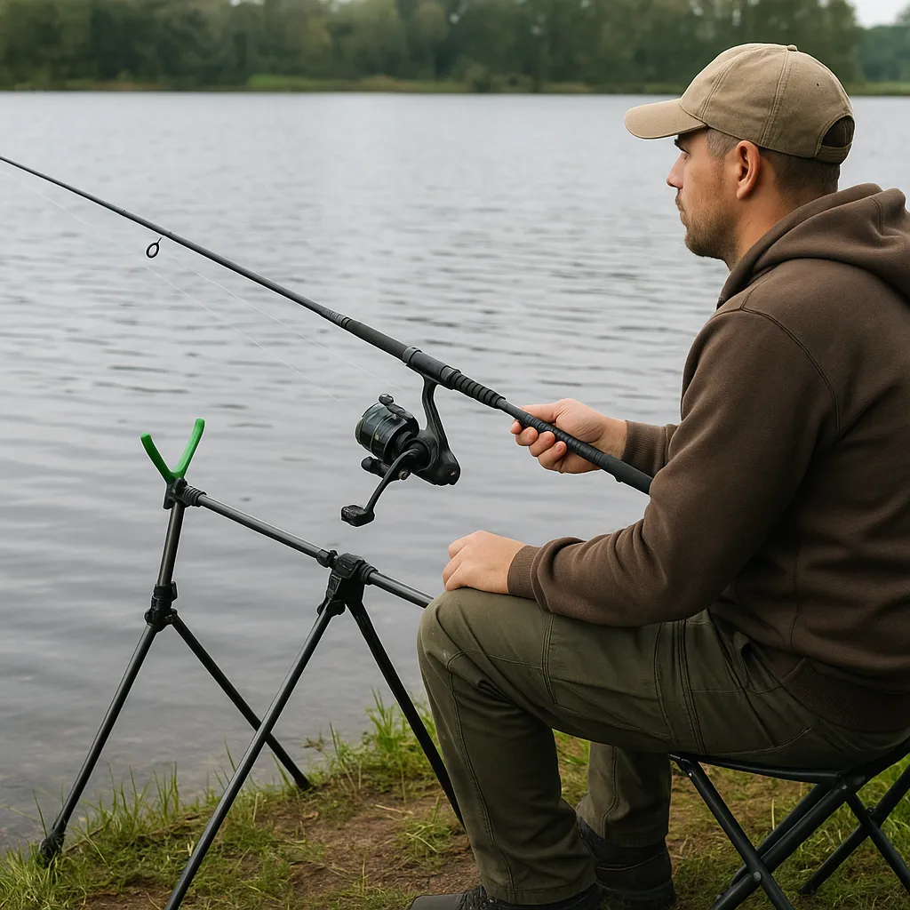 Test podpórek z regulacją kąta nachylenia – wygoda przy feederze