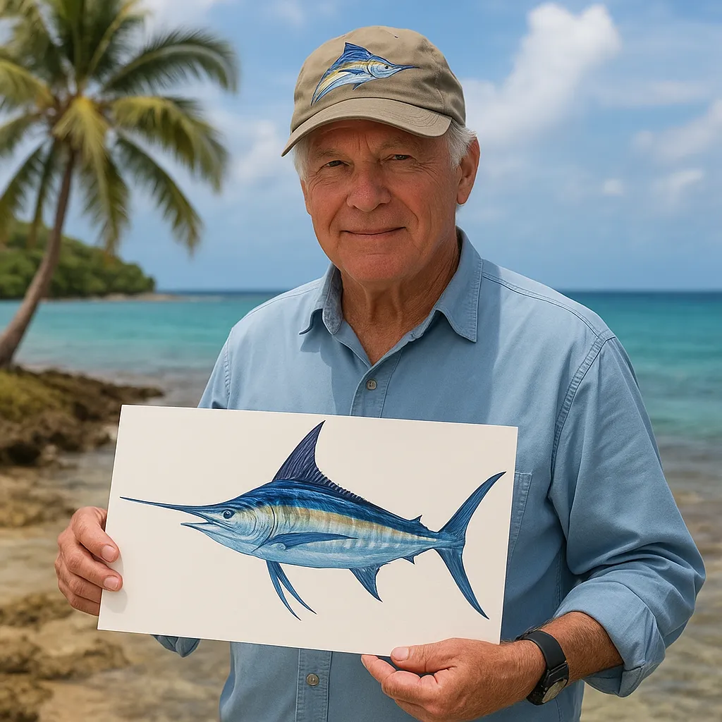 Guy Harvey – Jamajka – artysta i biolog morski promujący ochronę ryb