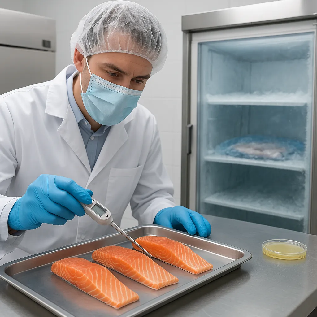 Walidacja procesu mrożenia ryb pod kątem bezpieczeństwa mikrobiologicznego