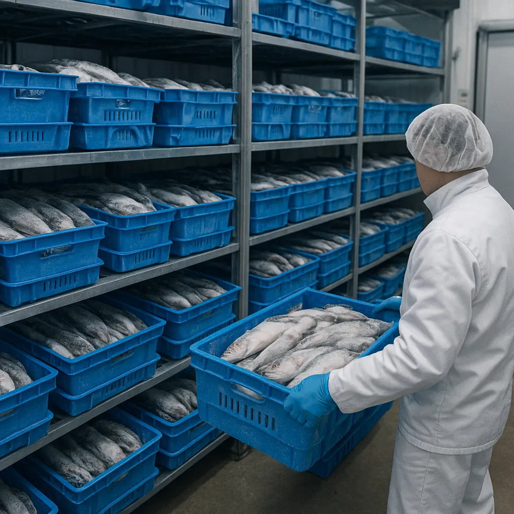 Magazynowanie ryb mrożonych – rotacja towaru i system FIFO