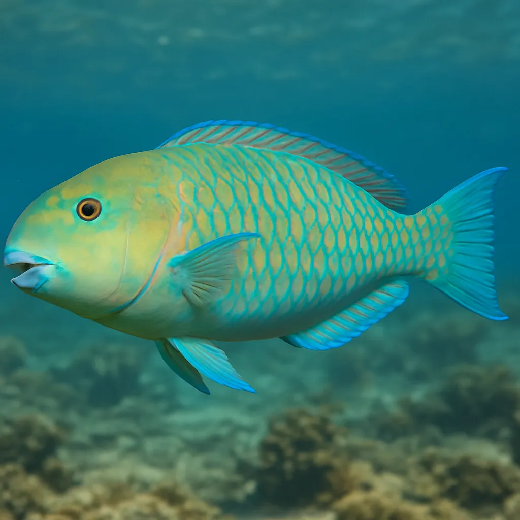Papugoryba jasna – Scarus ghobban