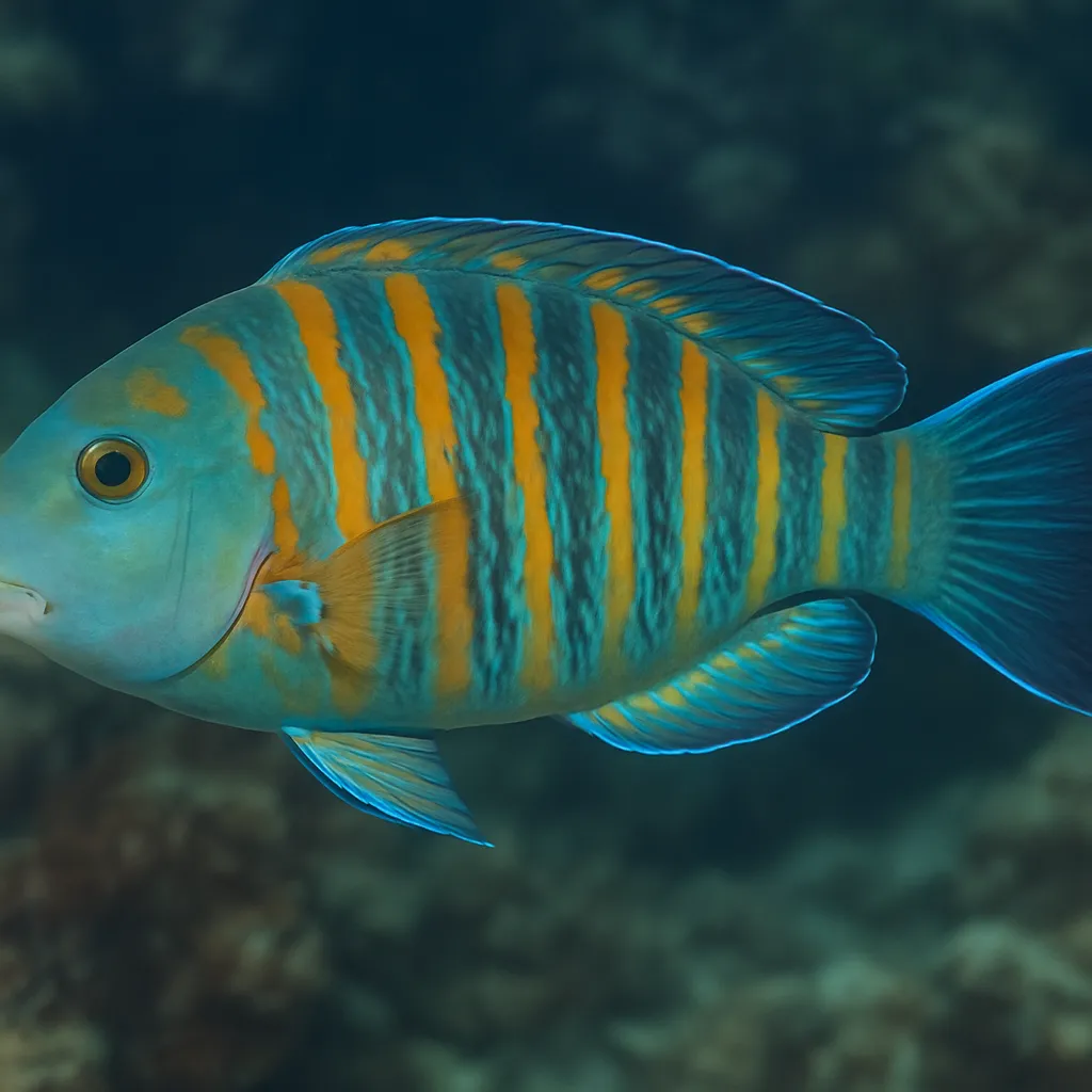 Papugoryba pasiasta – Scarus iseri