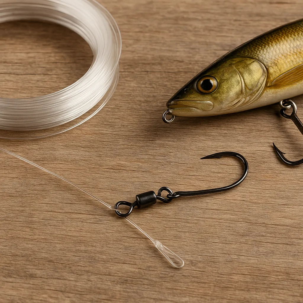 Przypony z fluorocarbonu – jaka średnica na sandacza?