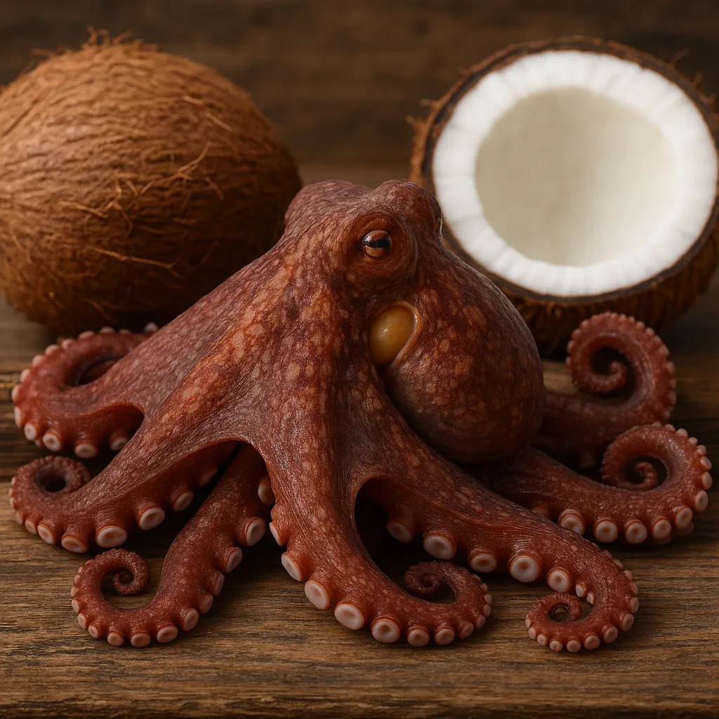Ośmiornica kokosowa – Amphioctopus marginatus